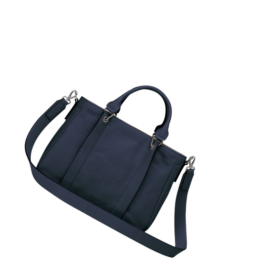 Longchamp 3D S Handtasche Damen Blau | DE-OYM2789