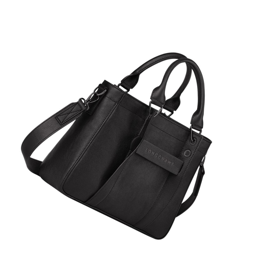 Longchamp 3D S Handtasche Damen Schwarz | DE-CGV3760