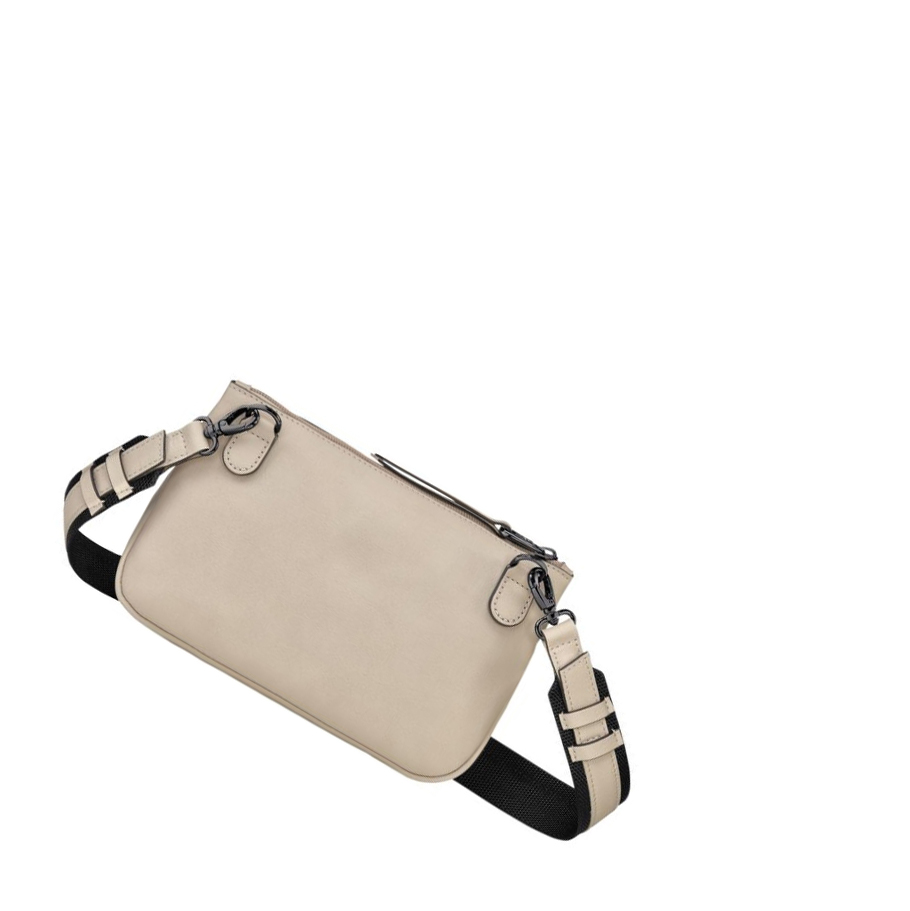 Longchamp 3D Sangle crossbody taschen Damen Beige | DE-GSE8670