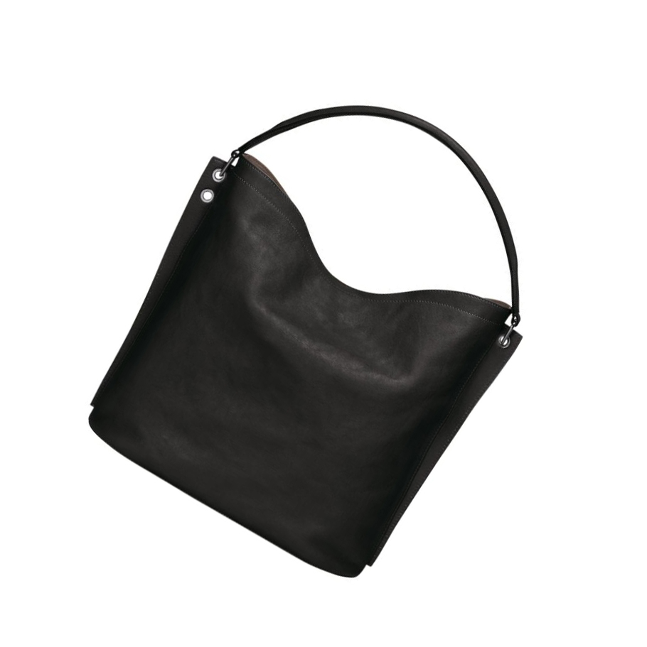 Longchamp 3D Schultertaschen Damen Schwarz | DE-NMS3654