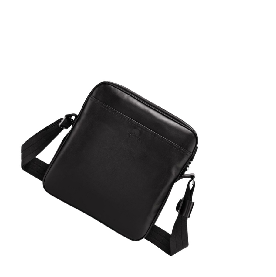 Longchamp Baxi M crossbody taschen Herren Schwarz | DE-HKR0821