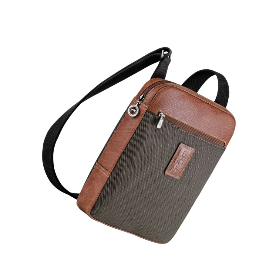 Longchamp Boxford L crossbody taschen Herren Braun | DE-ROY1594