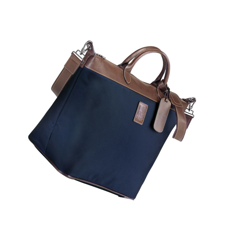 Longchamp Boxford Reisetaschen Herren Navy | DE-QGA7014