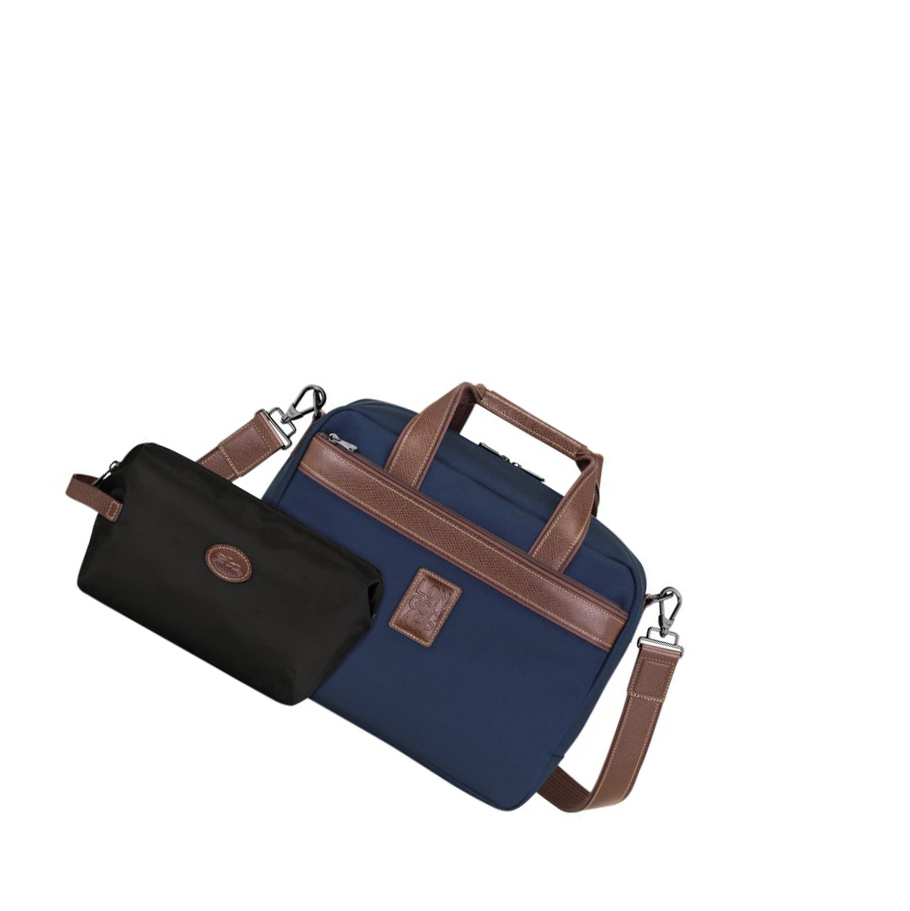 Longchamp Boxford Reisetaschen Herren Navy | DE-SLU0579