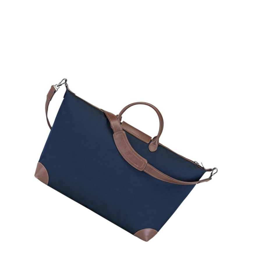 Longchamp Boxford XL Reisetaschen Damen Navy | DE-SUF2876