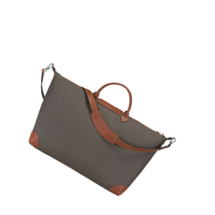 Longchamp Boxford XL Reisetaschen Damen Braun | DE-UIR5608