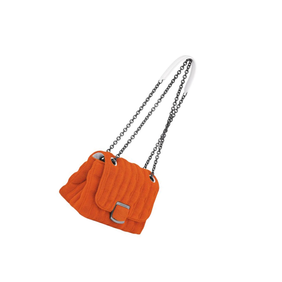 Longchamp Brioche Eponge S crossbody taschen Damen Orange | DE-SCI9362