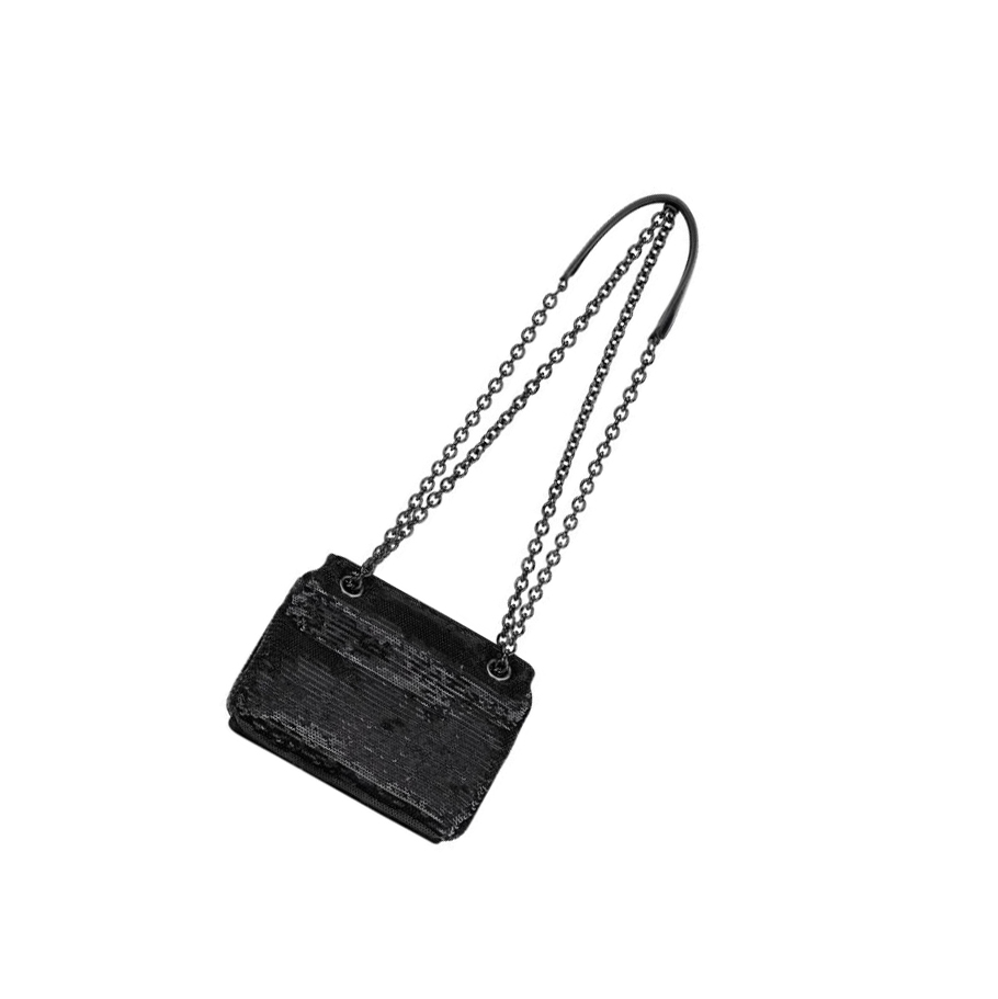 Longchamp Brioche Party XS crossbody taschen Damen Schwarz | DE-KIS7902