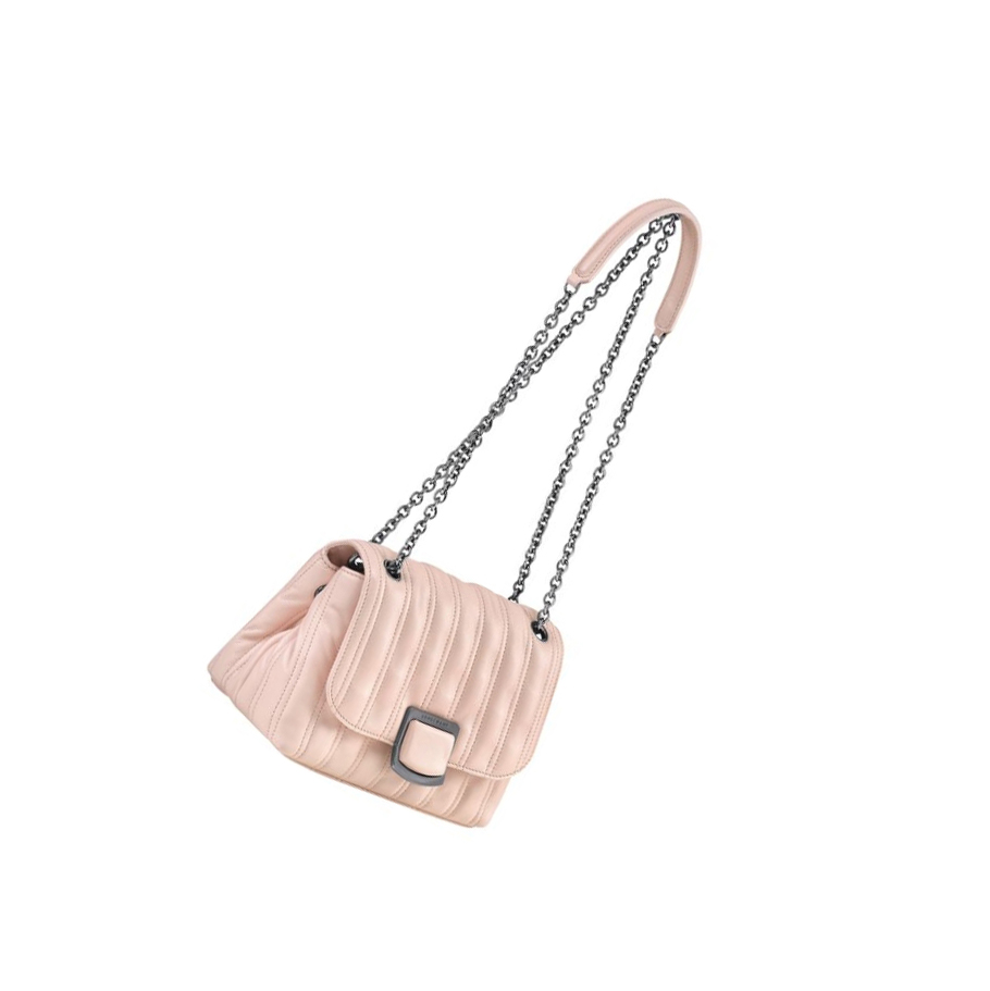 Longchamp Brioche S crossbody taschen Damen Hellrosa | DE-CIF8529