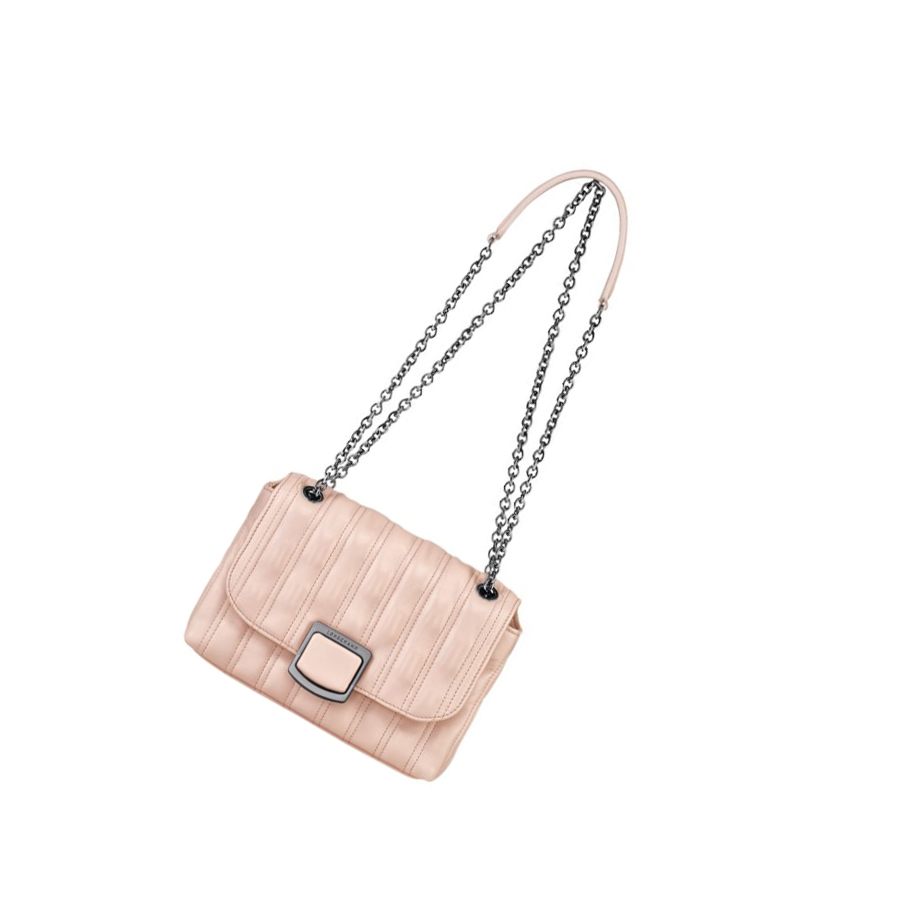 Longchamp Brioche S crossbody taschen Damen Hellrosa | DE-CIF8529