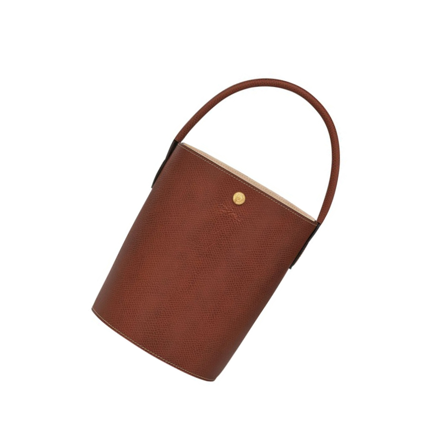 Longchamp Cuir De Russie Handtasche Damen Braun | DE-IYR4851