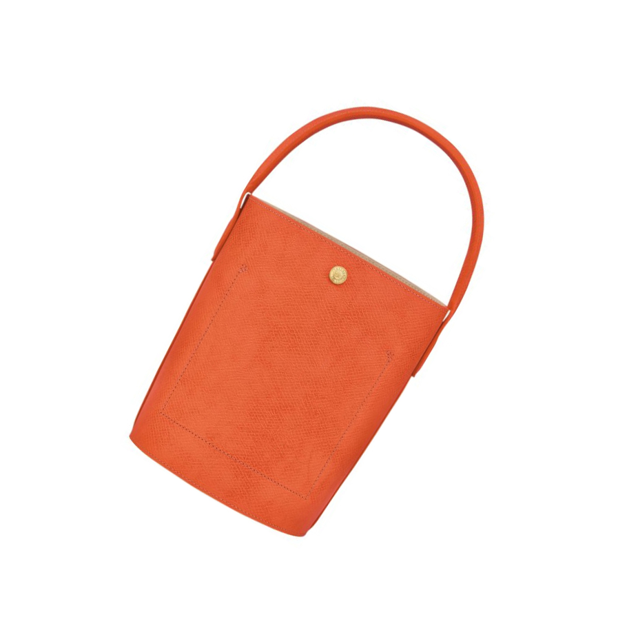 Longchamp Cuir De Russie Handtasche Damen Orange | DE-NVL2748