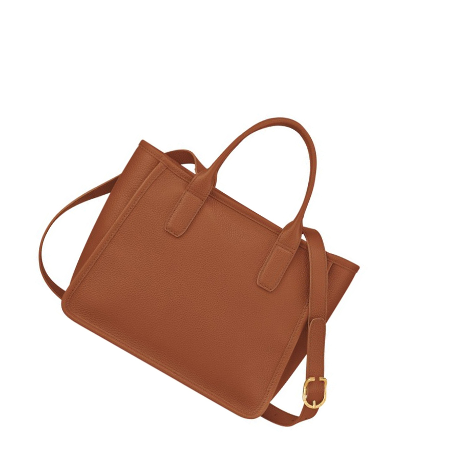 Longchamp Le Foulonné Handtasche Damen Braun | DE-BUV5024