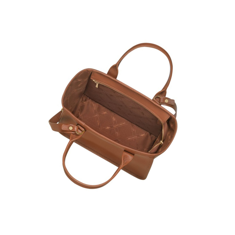 Longchamp Le Foulonné Handtasche Damen Braun | DE-BUV5024