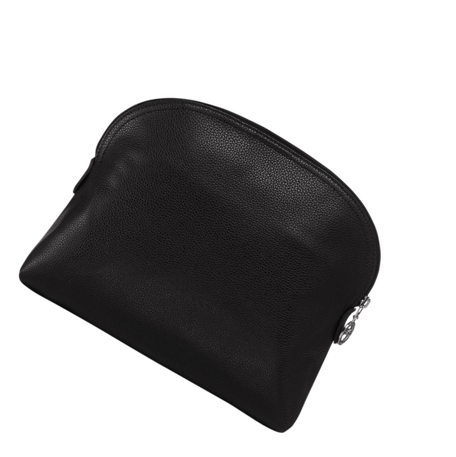 Longchamp Le Foulonné Kulturbeutel Herren Schwarz | DE-IBJ9027