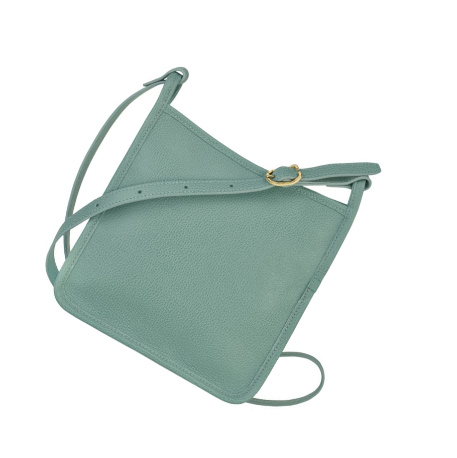 Longchamp Le Foulonné S crossbody taschen Damen Blau | DE-ANW4076