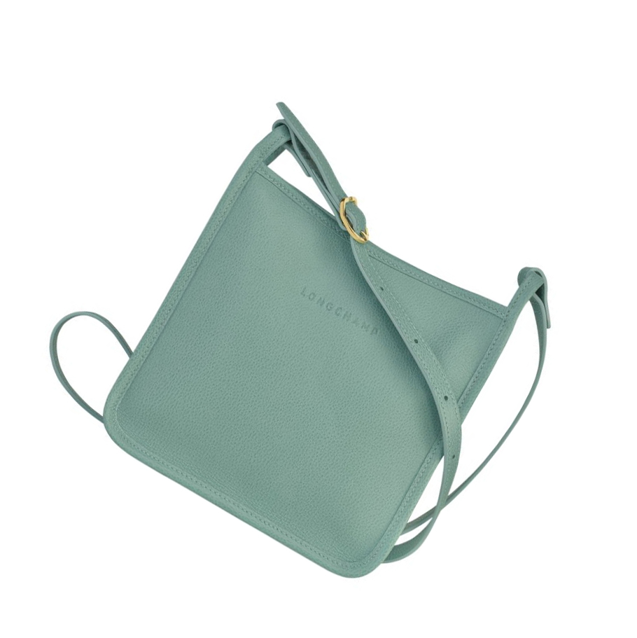 Longchamp Le Foulonné S crossbody taschen Damen Blau | DE-ANW4076