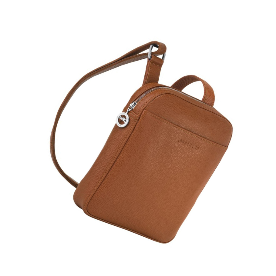 Longchamp Le Foulonné S crossbody taschen Herren Braun | DE-DZV2136