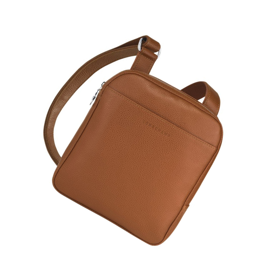 Longchamp Le Foulonné S crossbody taschen Herren Braun | DE-DZV2136