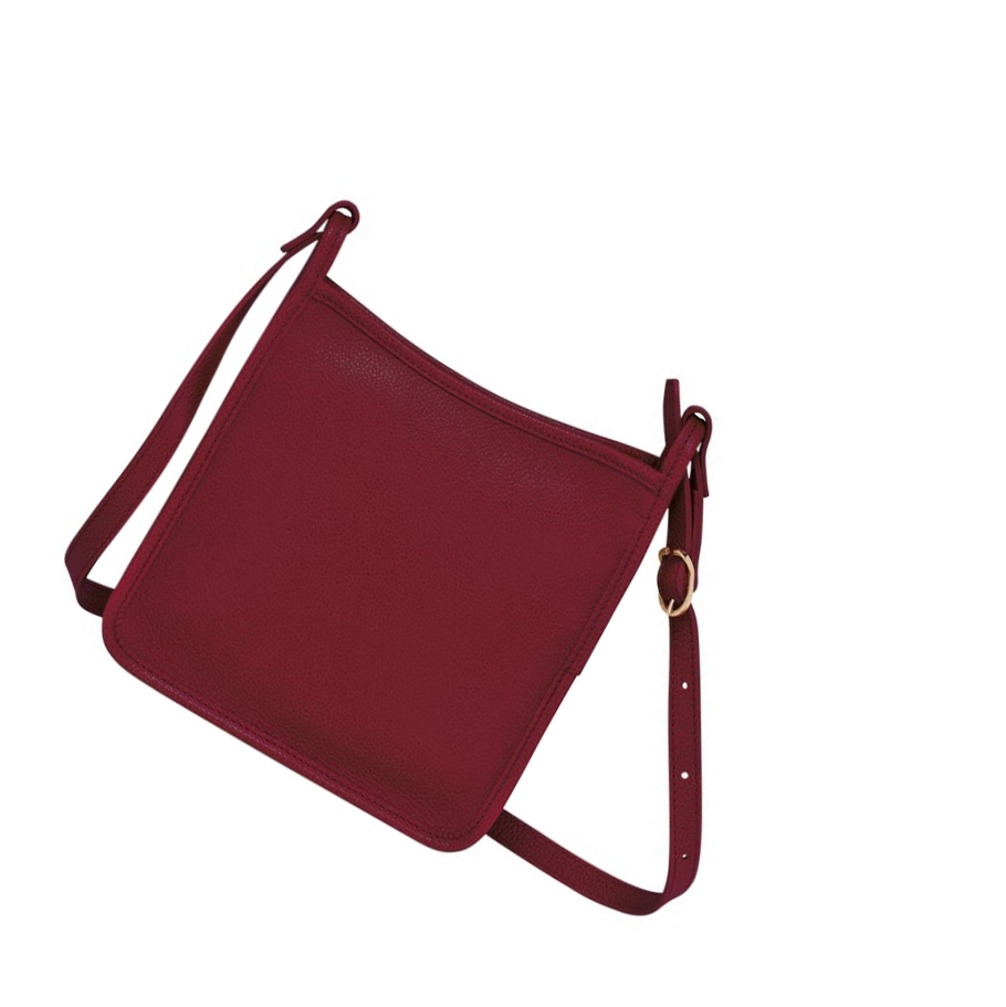 Longchamp Le Foulonné S crossbody taschen Damen Rot | DE-SVT7560