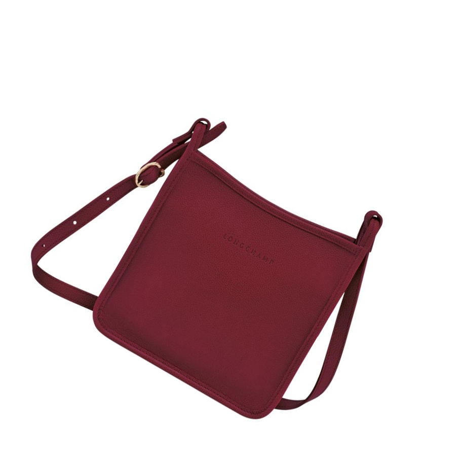 Longchamp Le Foulonné S crossbody taschen Damen Rot | DE-SVT7560