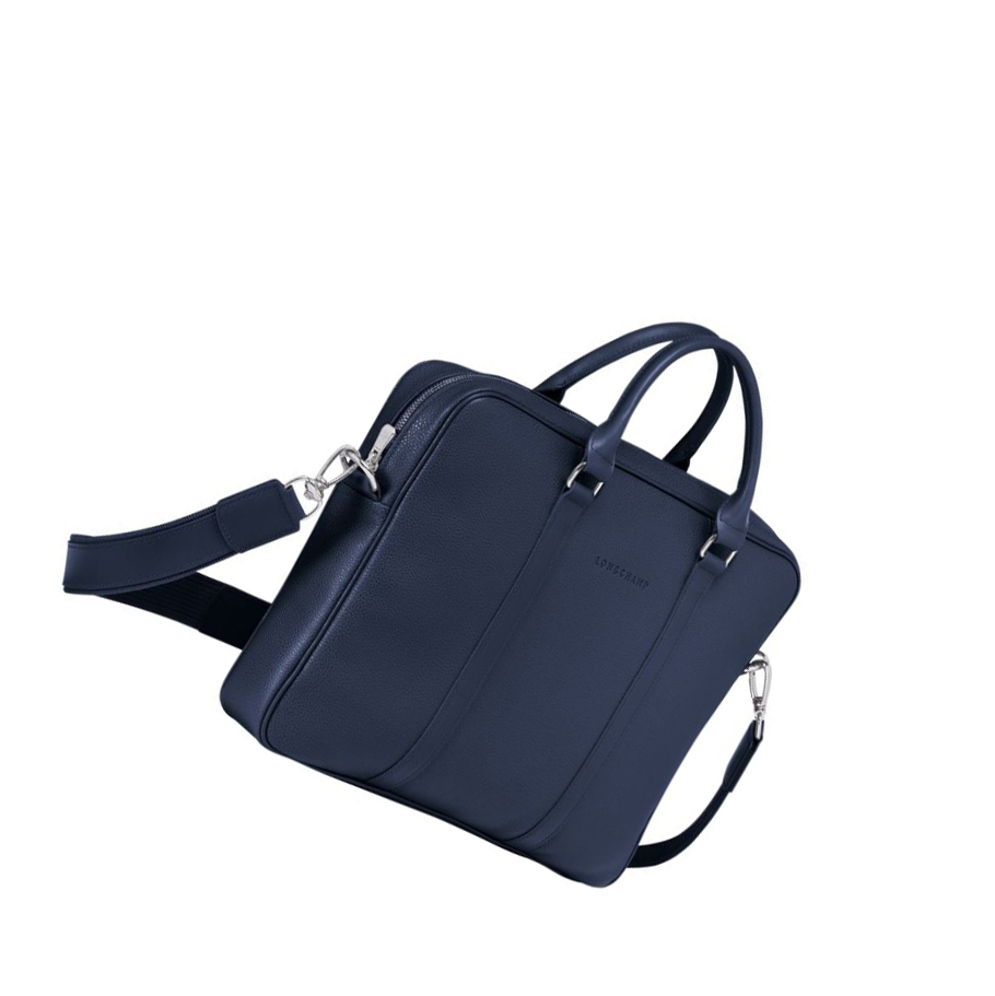 Longchamp Le Foulonné XS Aktentaschen Herren Navy | DE-EAF2761