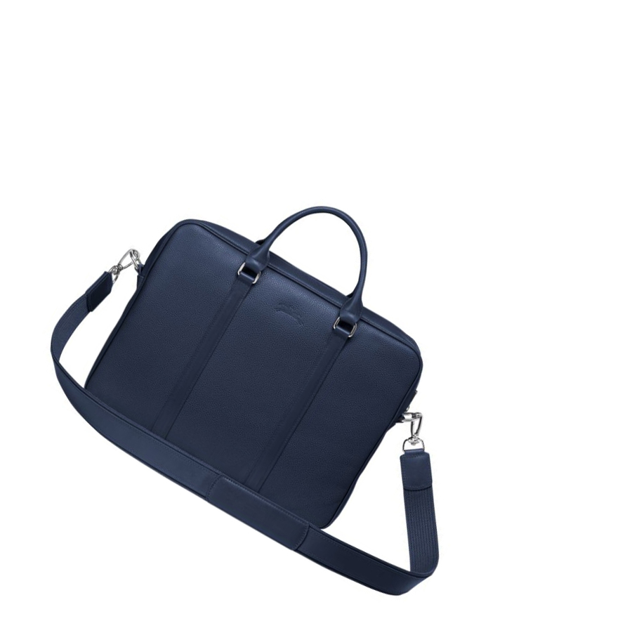 Longchamp Le Foulonné XS Aktentaschen Herren Navy | DE-EAF2761