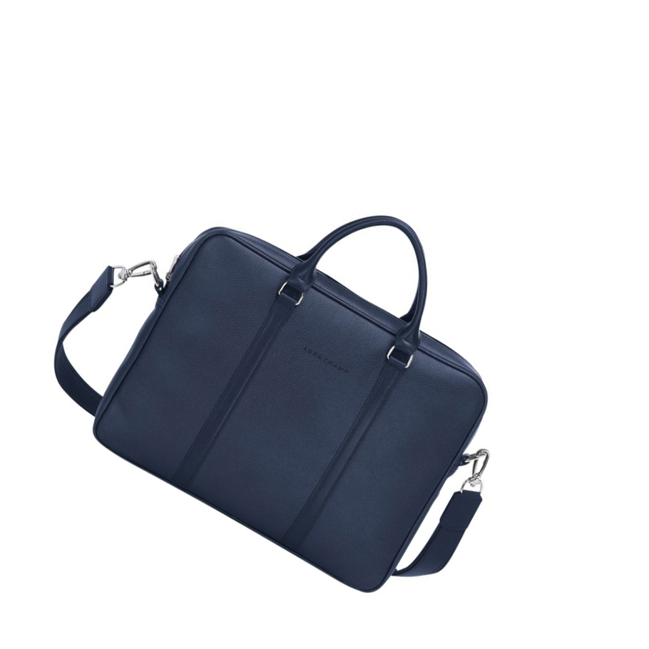 Longchamp Le Foulonné XS Aktentaschen Herren Navy | DE-EAF2761