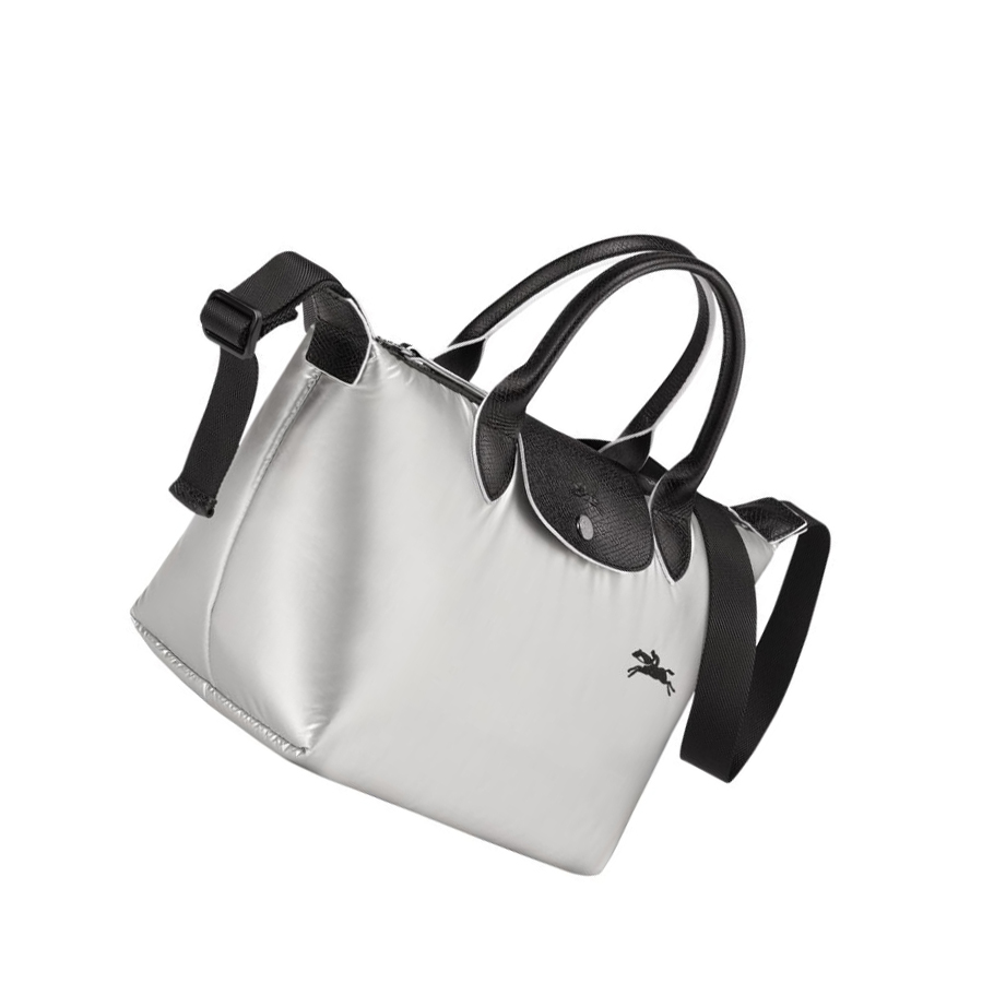 Longchamp Le Pliage Alpin S Handtasche Damen Silber | DE-RCQ0289