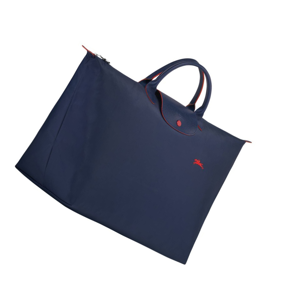 Longchamp Le Pliage Club L Reisetaschen Herren Navy | DE-JBV1803