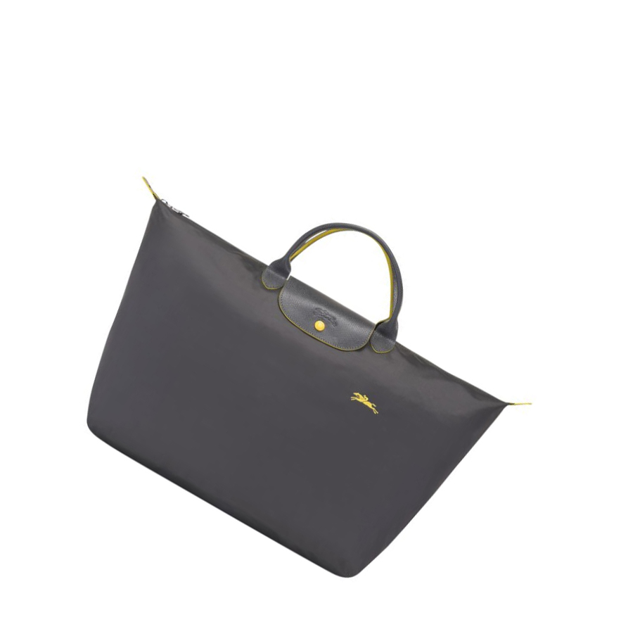 Longchamp Le Pliage Club L Reisetaschen Herren Grau | DE-UQG6840