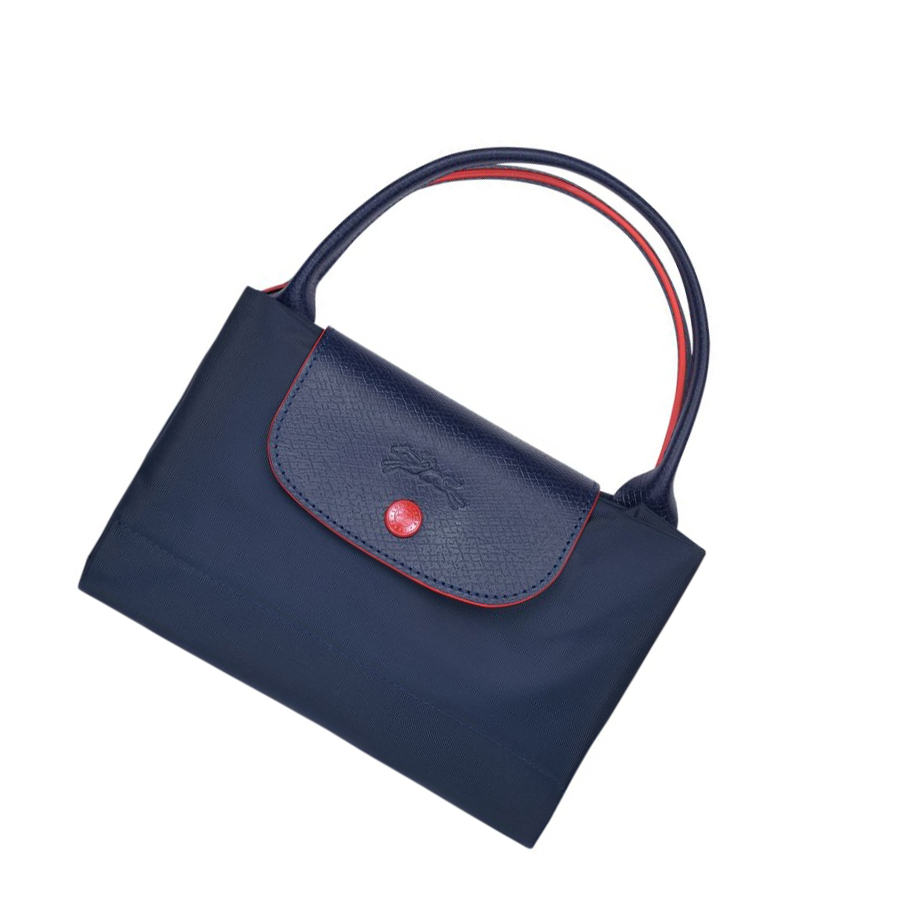 Longchamp Le Pliage Club M Handtasche Damen Navy | DE-GHW7309