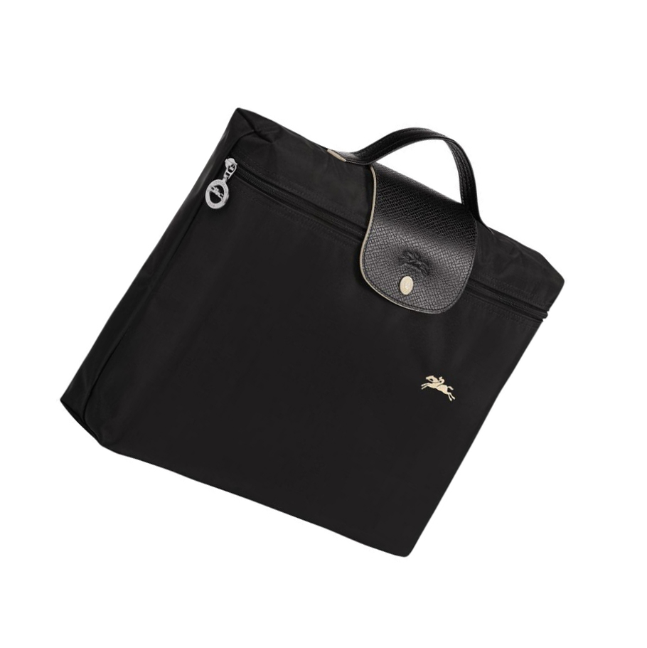 Longchamp Le Pliage Club S Aktentaschen Damen Schwarz | DE-EFM0649