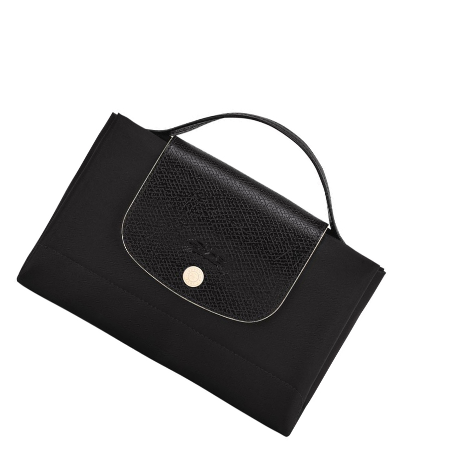 Longchamp Le Pliage Club S Aktentaschen Damen Schwarz | DE-EFM0649