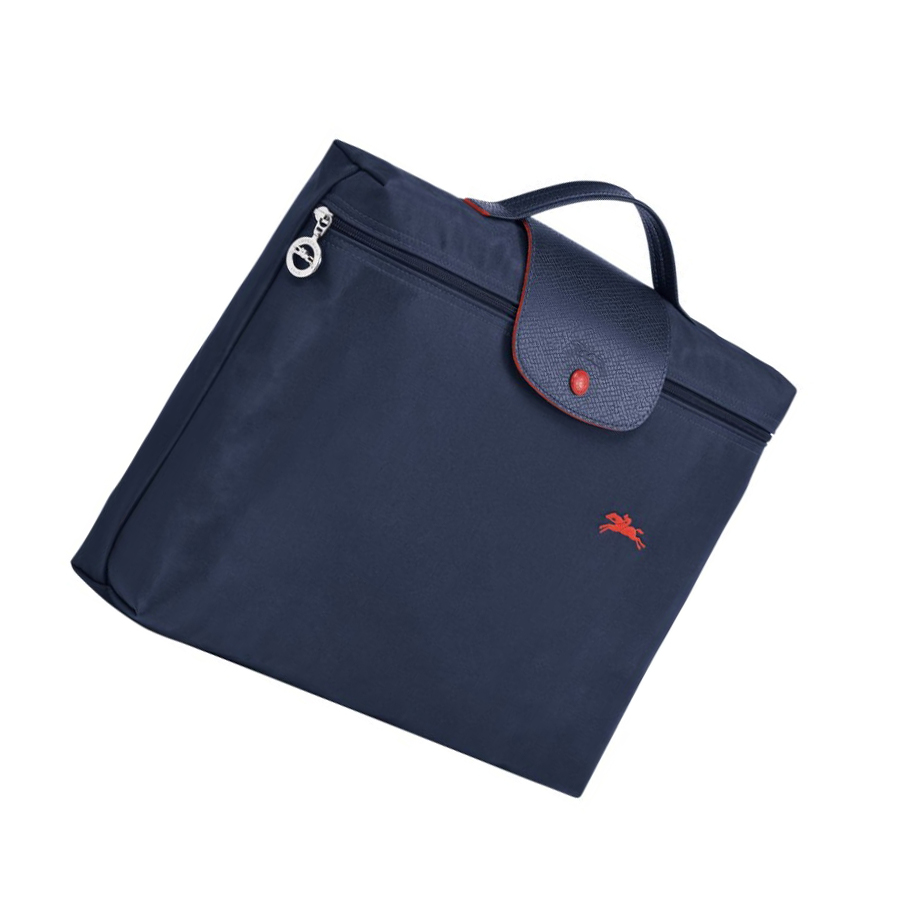 Longchamp Le Pliage Club S Aktentaschen Herren Navy | DE-KZD5046