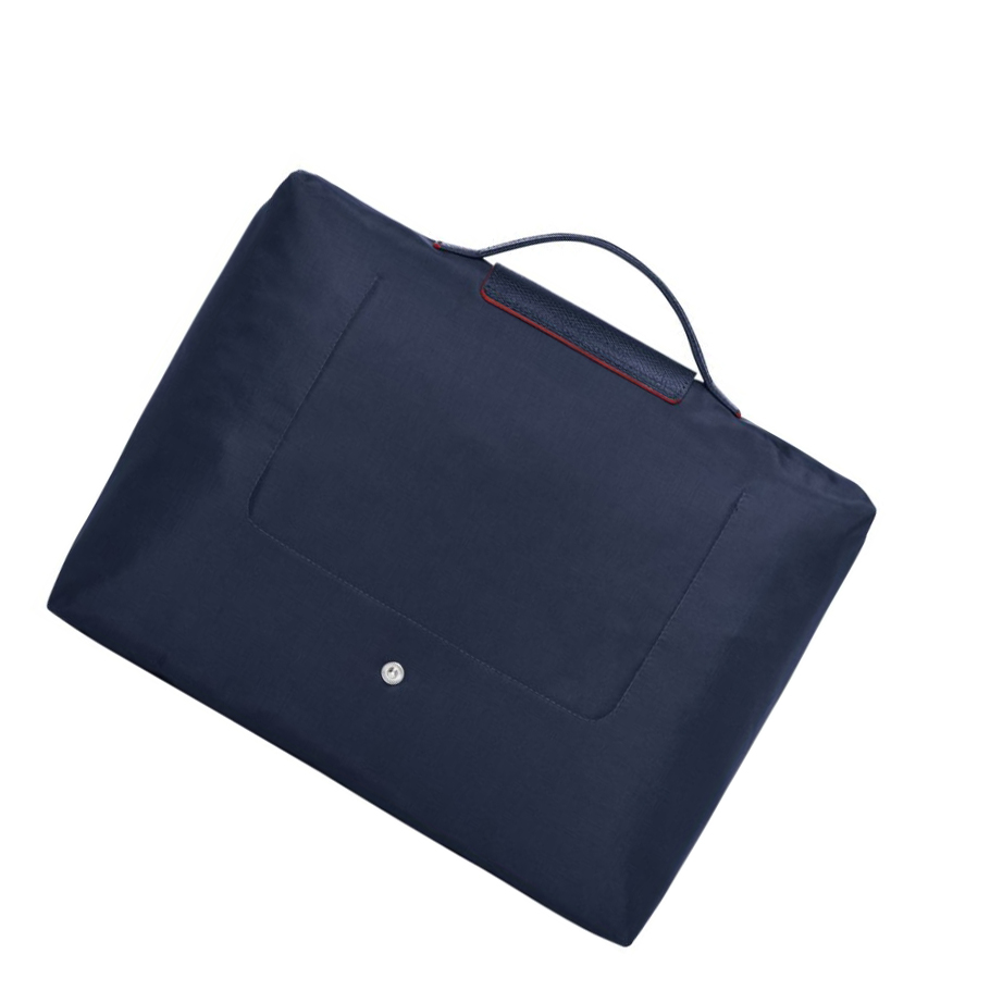 Longchamp Le Pliage Club S Aktentaschen Herren Navy | DE-KZD5046