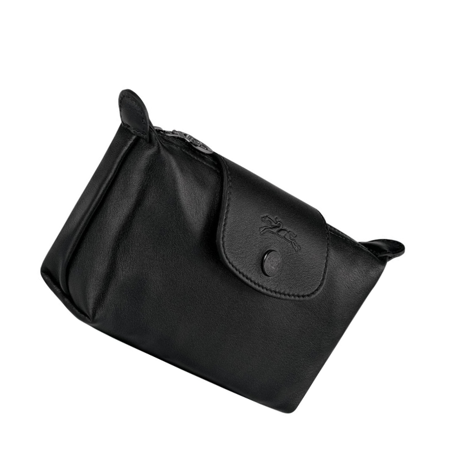 Longchamp Le Pliage Cuir Beuteltasche Damen Schwarz | DE-GDP9132