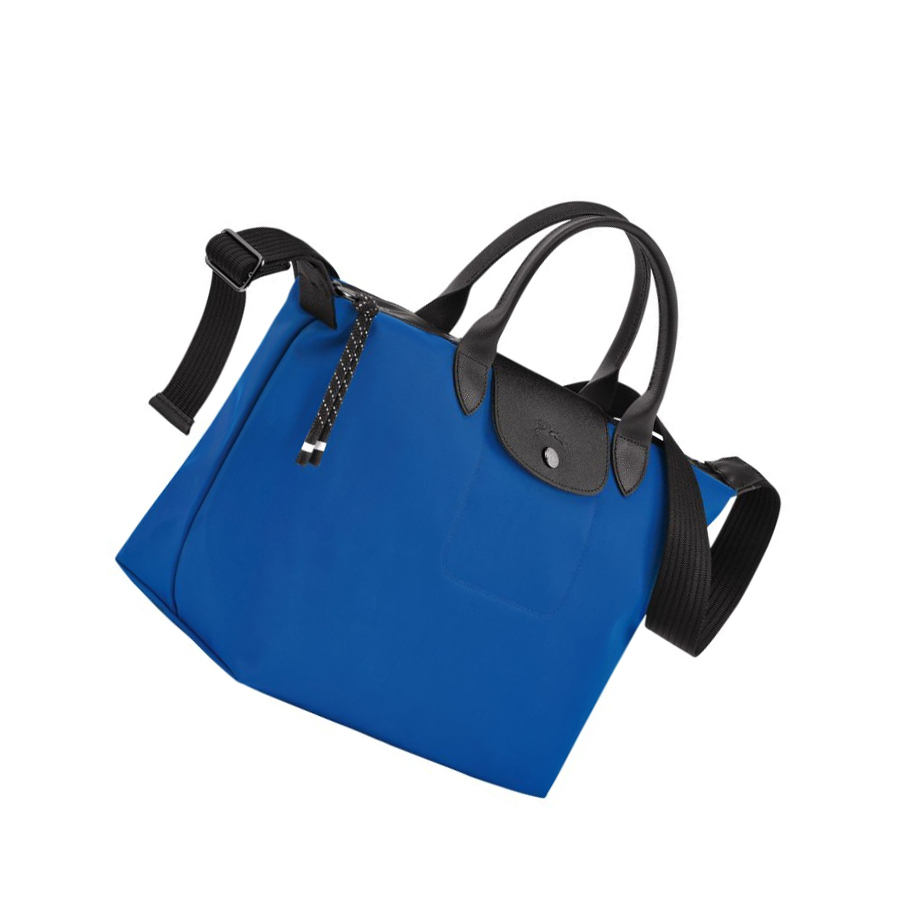 Longchamp Le Pliage Energy M Handtasche Damen Blau | DE-AWH0328