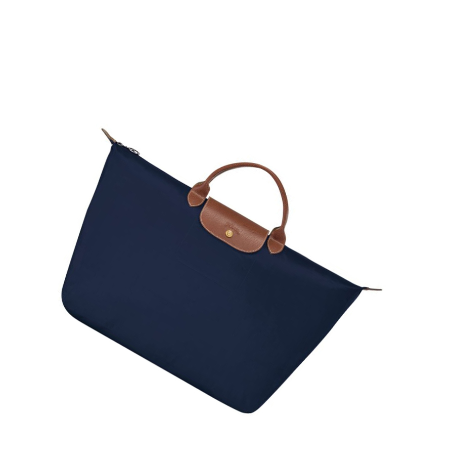 Longchamp Le Pliage L Reisetaschen Damen Navy | DE-MIC5704