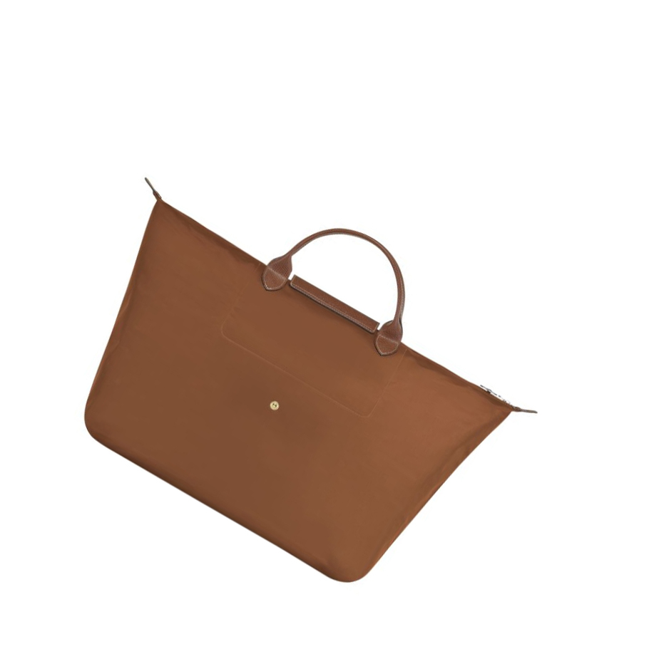 Longchamp Le Pliage L Reisetaschen Herren Braun | DE-KVN7235