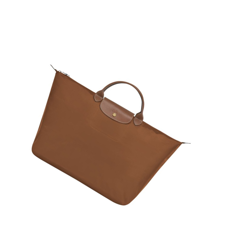 Longchamp Le Pliage L Reisetaschen Herren Braun | DE-KVN7235