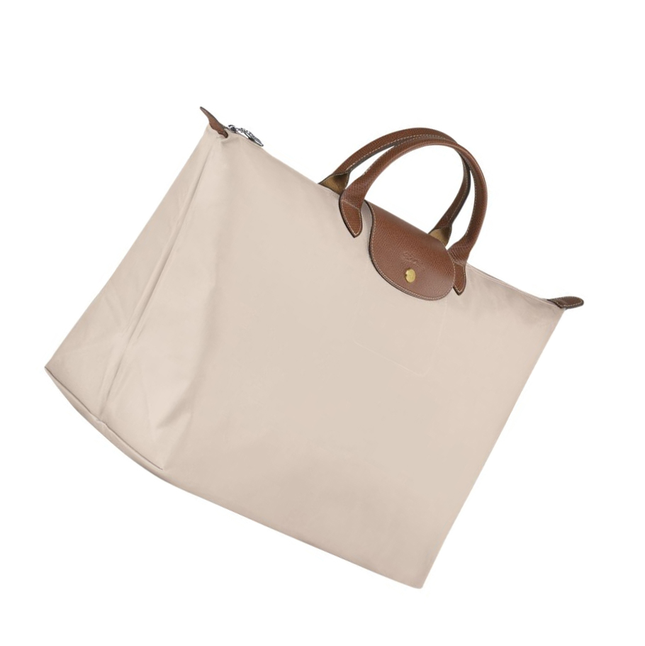 Longchamp Le Pliage L Reisetaschen Herren Beige | DE-RXQ8610