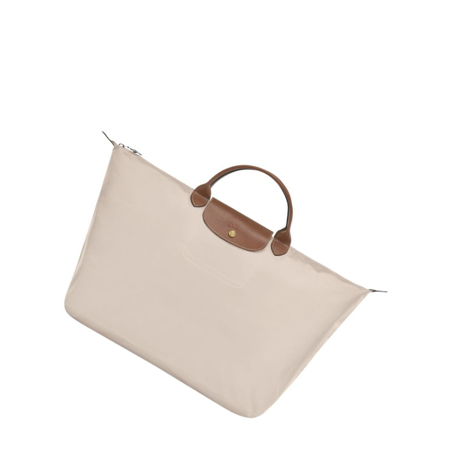 Longchamp Le Pliage L Reisetaschen Herren Beige | DE-RXQ8610