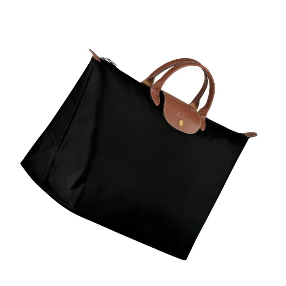 Longchamp Le Pliage L Reisetaschen Herren Schwarz | DE-TYN4738