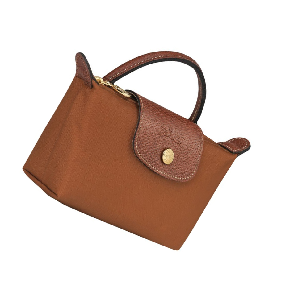 Longchamp Le Pliage Original Beuteltasche Damen Braun | DE-OGA3579