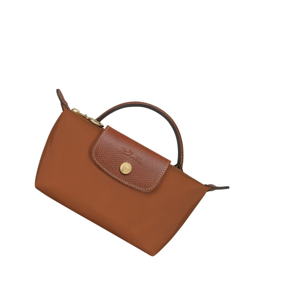 Longchamp Le Pliage Original Beuteltasche Damen Braun | DE-OGA3579