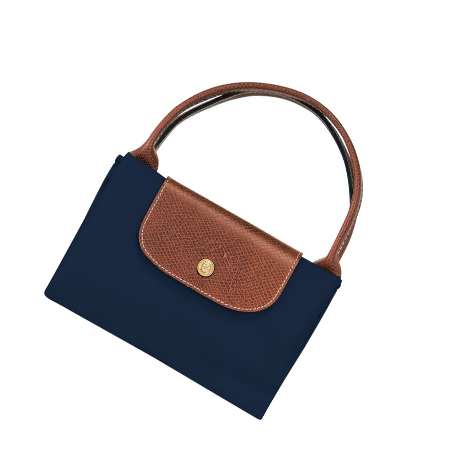 Longchamp Le Pliage Original M Handtasche Damen Navy | DE-VNH0128