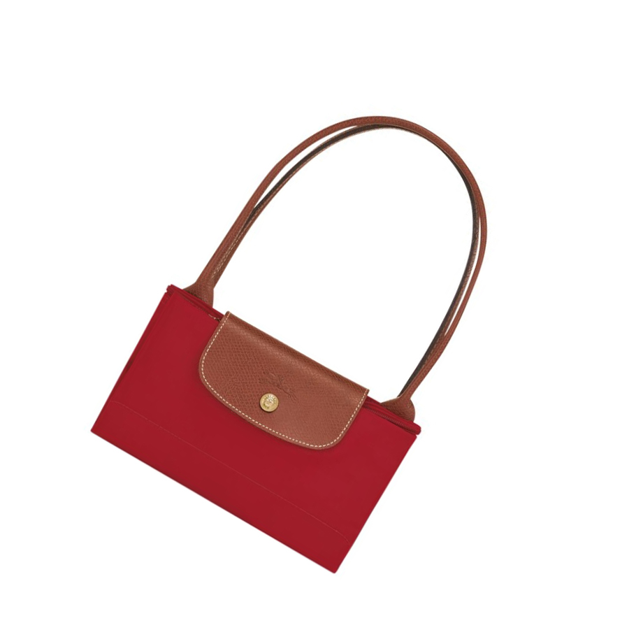 Longchamp Le Pliage Original S Schultertaschen Damen Rot | DE-AHC9687