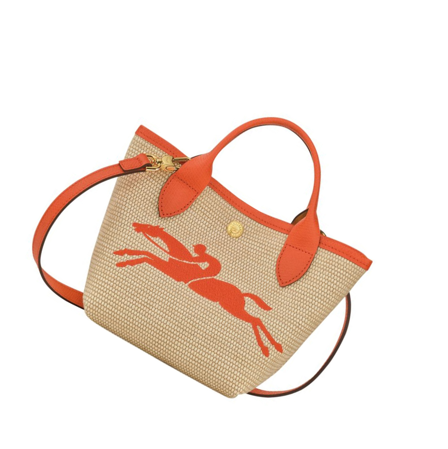 Longchamp Le Pliage Paris - Saint-Tropez Handtasche Damen Orange | DE-YUK2576