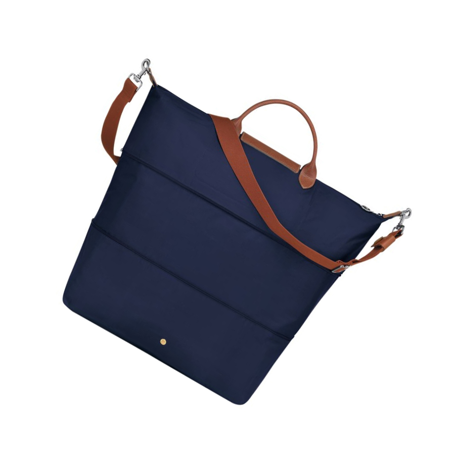 Longchamp Le Pliage Reisetaschen Damen Navy | DE-AUW6537